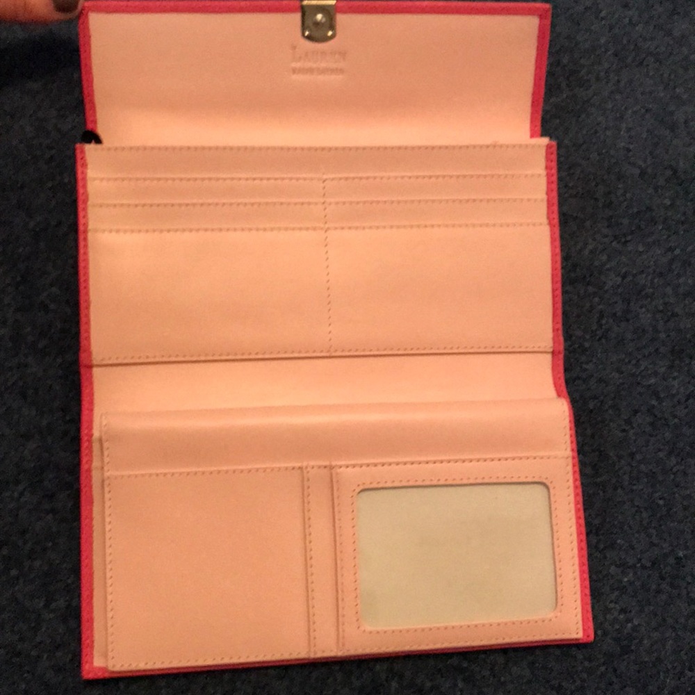 Ralph Lauren pink wallet - Picture 2 of 8